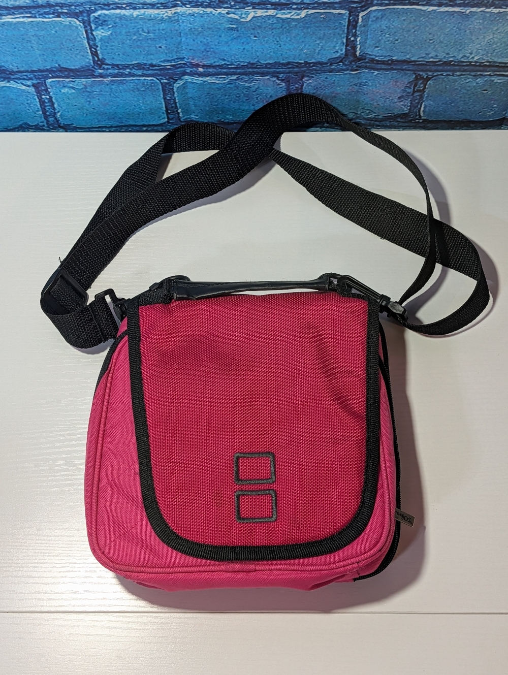 Official Nintendo DS Pink Padded Carrying Case Travel Game Bag with Strap